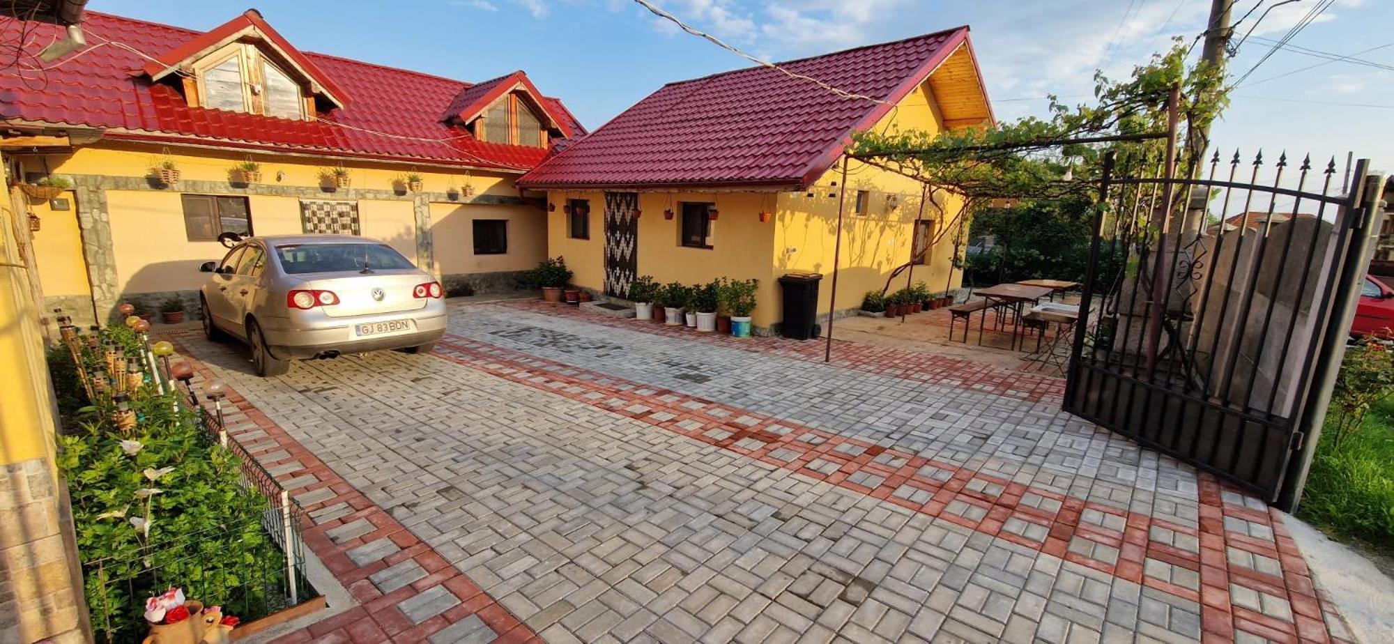 Casa Andreea Hotel Novaci-Străini Buitenkant foto